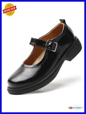Mary Jane Flats Round Toe Non-Slip Cute Shoes for Work Casual Dress Platform